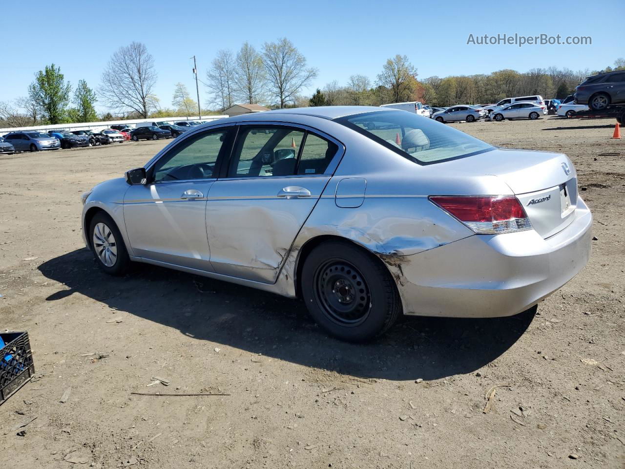 2009 Honda Accord Lx Silver vin: 1HGCP26349A057994