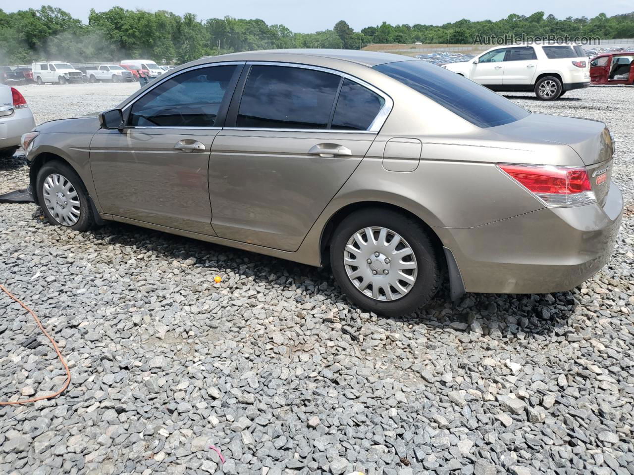 2009 Honda Accord Lx Tan vin: 1HGCP26349A184230