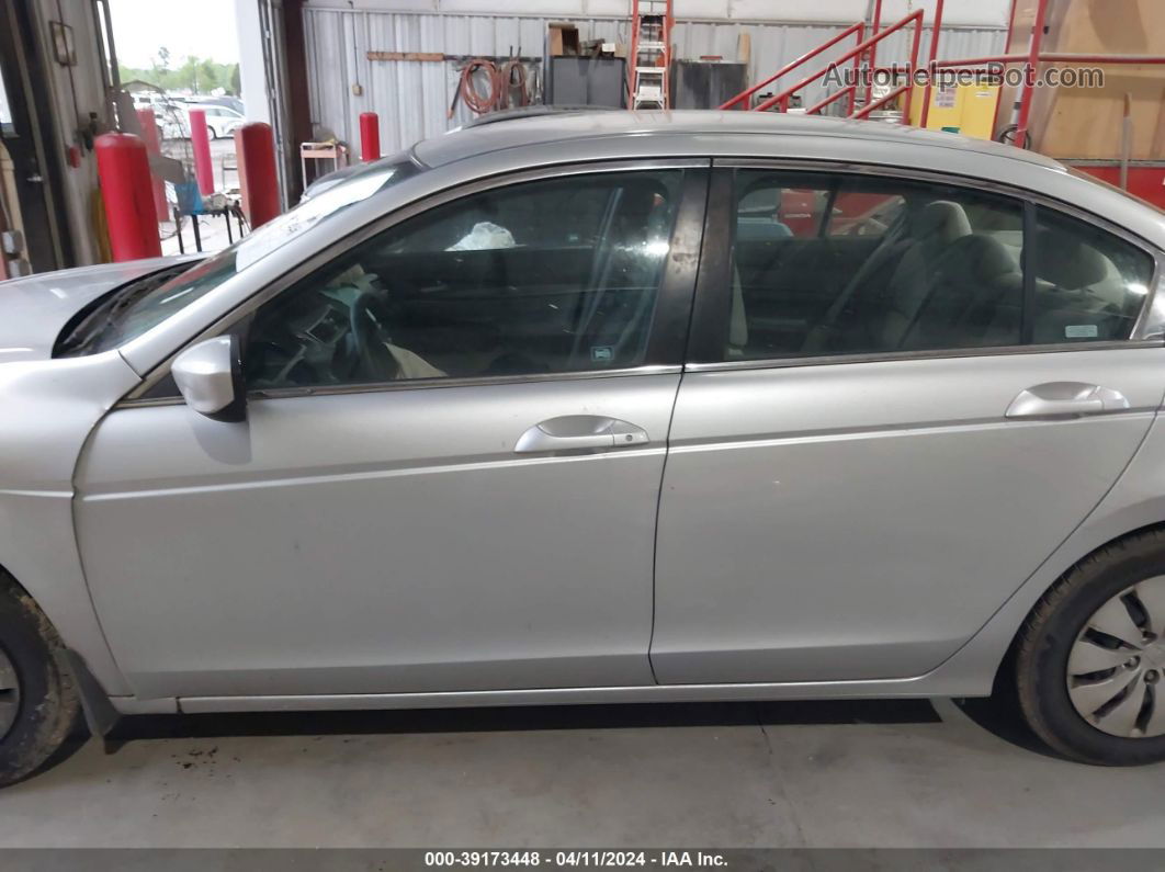 2008 Honda Accord 2.4 Lx Silver vin: 1HGCP26358A026896