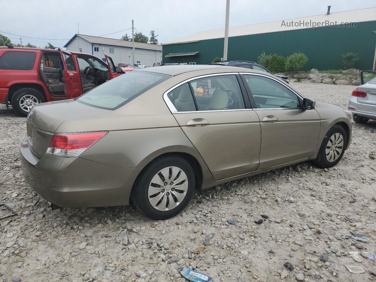 2008 Honda Accord Lx Gold vin: 1HGCP26358A047683