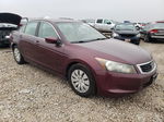 2008 Honda Accord Lx Бордовый vin: 1HGCP26358A053824