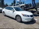 2008 Honda Accord 2.4 Lx White vin: 1HGCP26358A098374