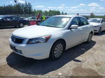 2008 Honda Accord 2.4 Lx White vin: 1HGCP26358A098374