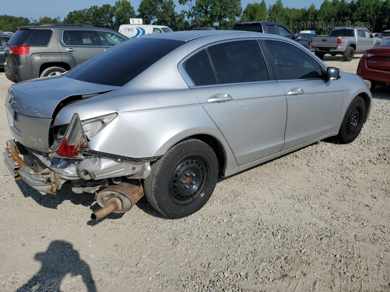 2008 Honda Accord Lx Silver vin: 1HGCP26358A127047