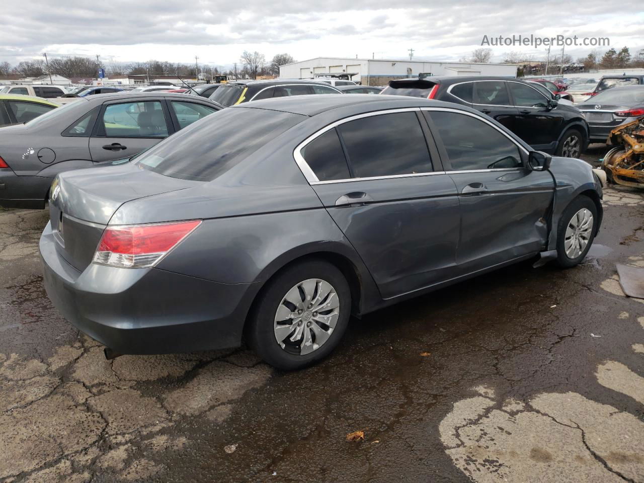 2009 Honda Accord Lx Серый vin: 1HGCP26359A178534