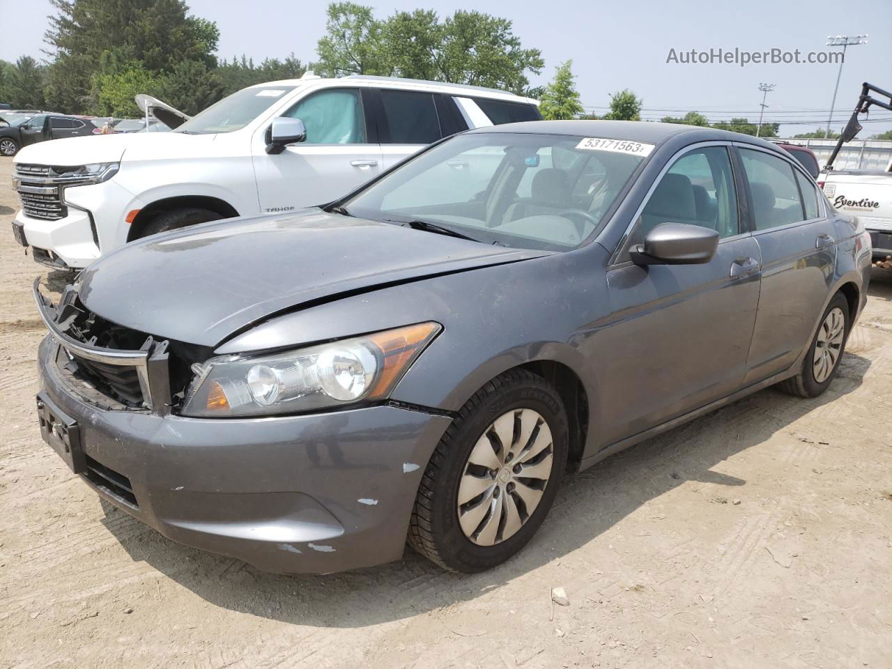 2009 Honda Accord Lx Gray vin: 1HGCP26369A044809