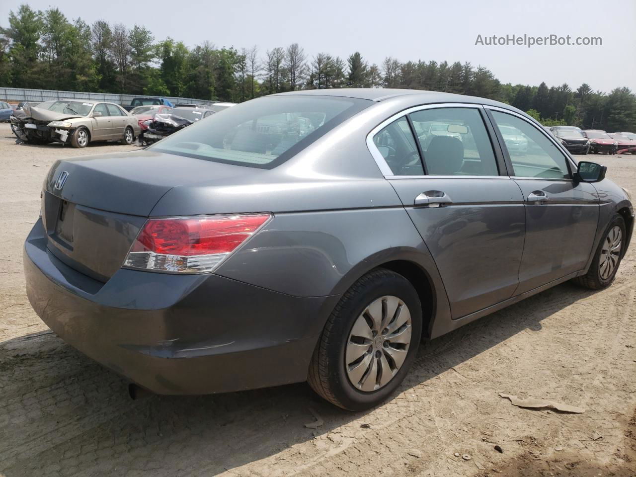 2009 Honda Accord Lx Gray vin: 1HGCP26369A044809