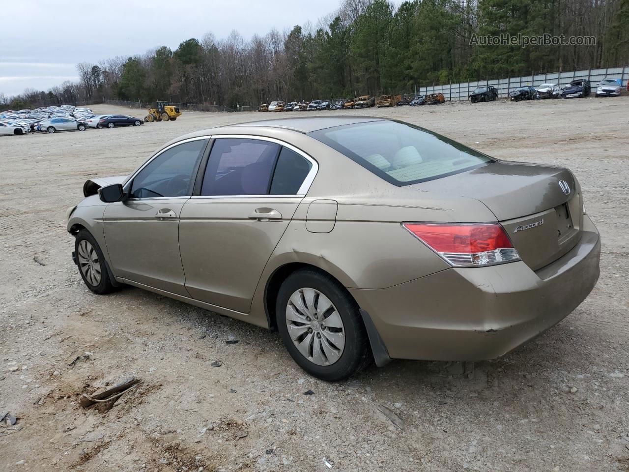 2009 Honda Accord Lx Tan vin: 1HGCP26369A095582