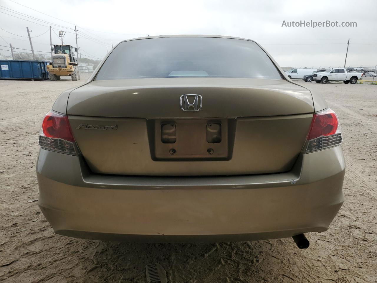 2009 Honda Accord Lx Tan vin: 1HGCP26369A153335