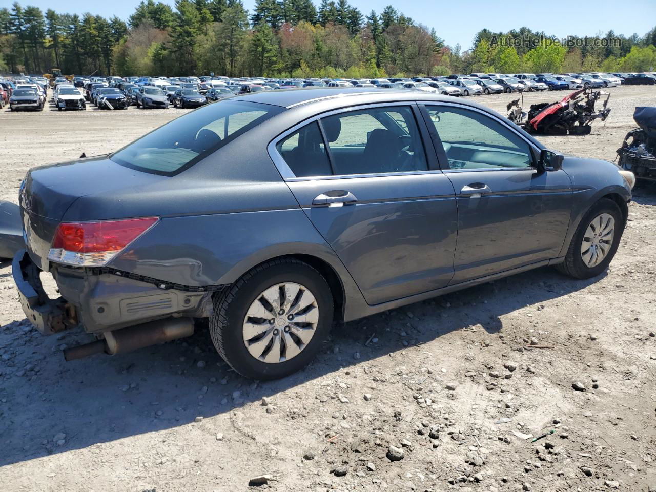 2009 Honda Accord Lx Gray vin: 1HGCP26369A178428