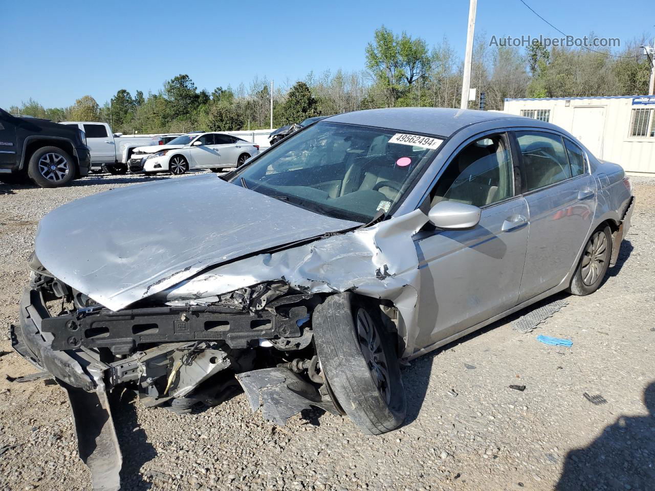 2009 Honda Accord Lx Silver vin: 1HGCP26379A017294