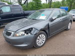 2009 Honda Accord 2.4 Lx Gray vin: 1HGCP26379A021281