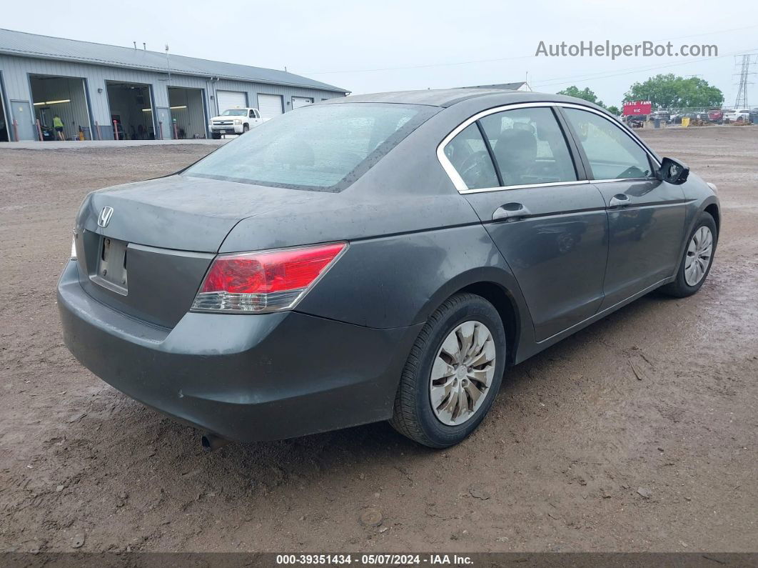 2009 Honda Accord 2.4 Lx Gray vin: 1HGCP26379A021281