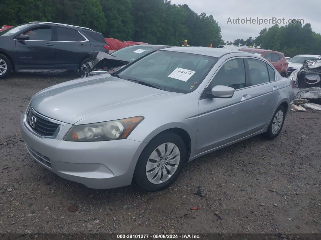 2009 Honda Accord 2.4 Lx Silver vin: 1HGCP26379A112454