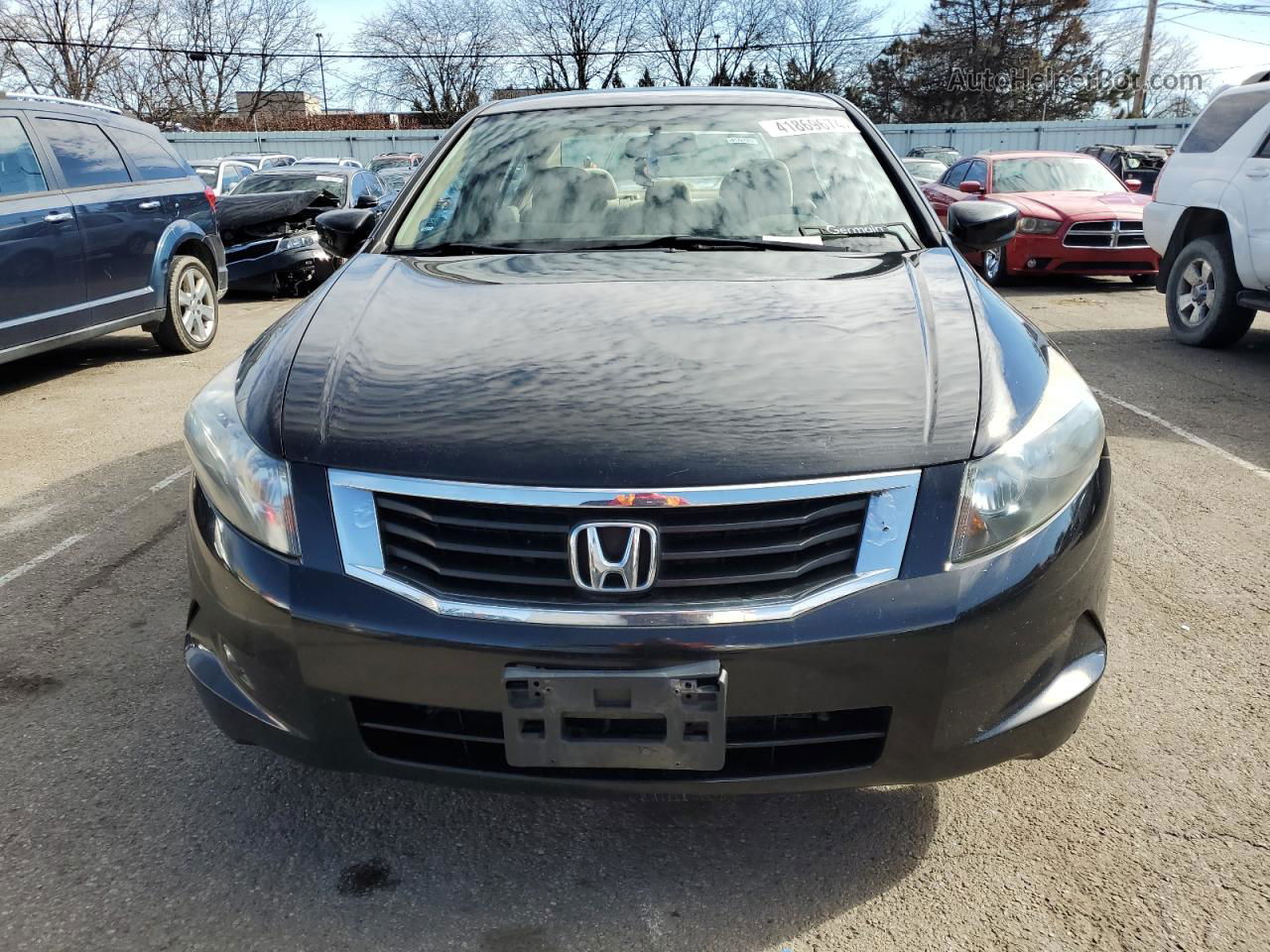 2009 Honda Accord Lx Black vin: 1HGCP26379A124605