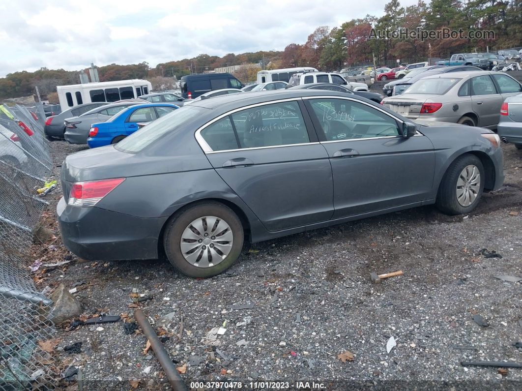 2009 Honda Accord 2.4 Lx Gray vin: 1HGCP26379A181595