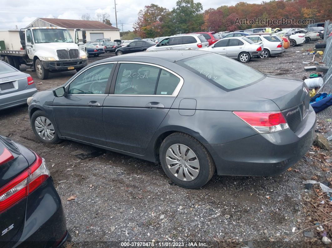 2009 Honda Accord 2.4 Lx Gray vin: 1HGCP26379A181595