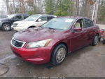 2009 Honda Accord 2.4 Lx Burgundy vin: 1HGCP26389A062860