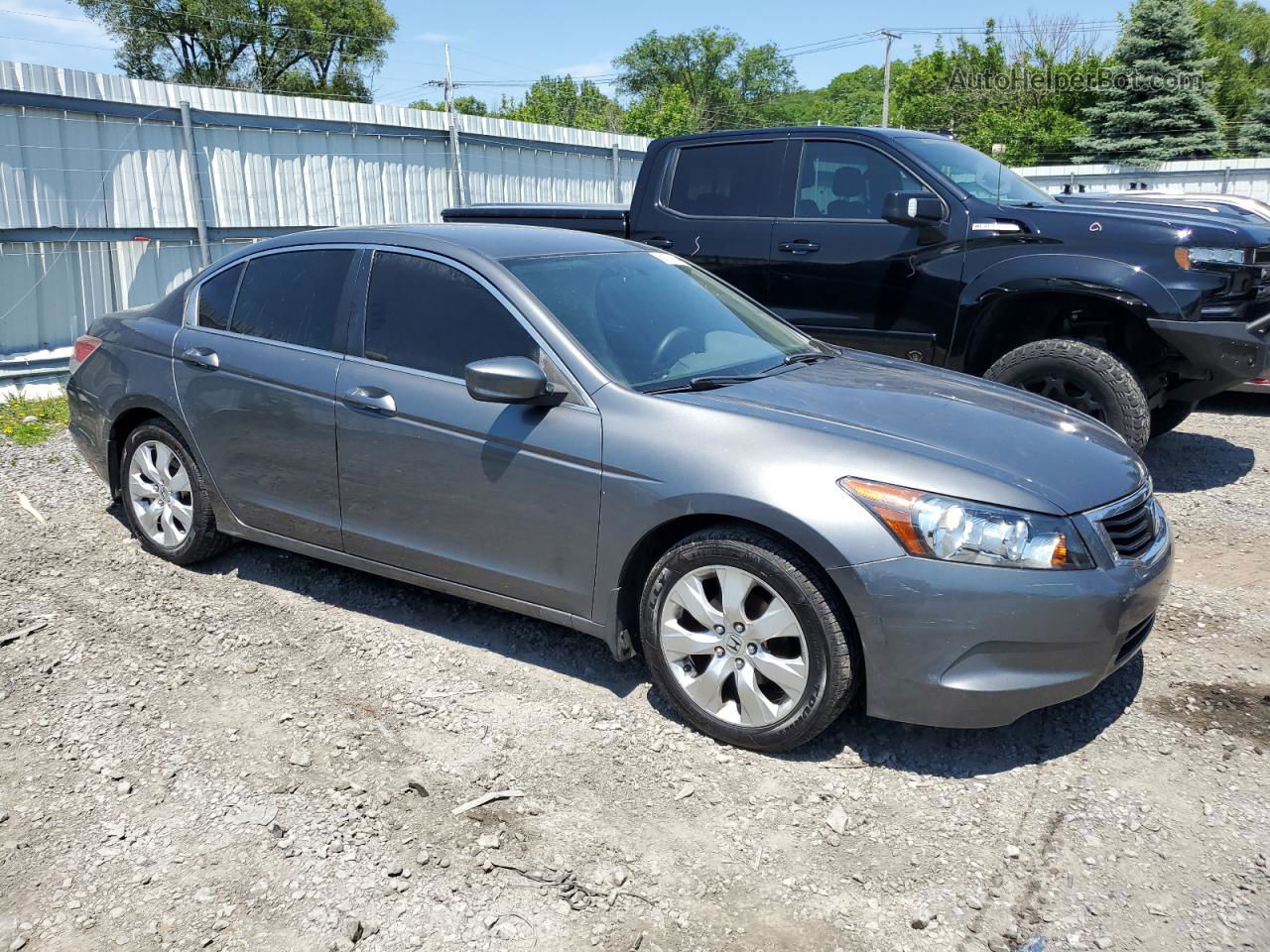 2009 Honda Accord Lx Gray vin: 1HGCP26389A078654