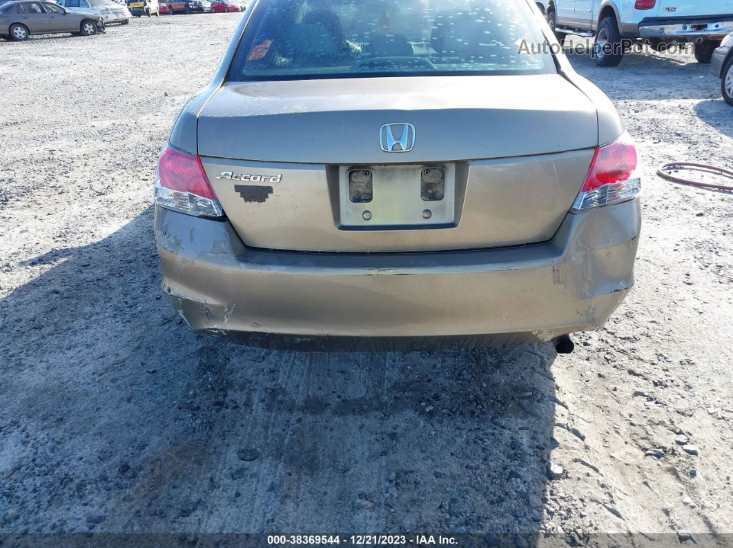 2009 Honda Accord 2.4 Lx Золотой vin: 1HGCP26399A128297