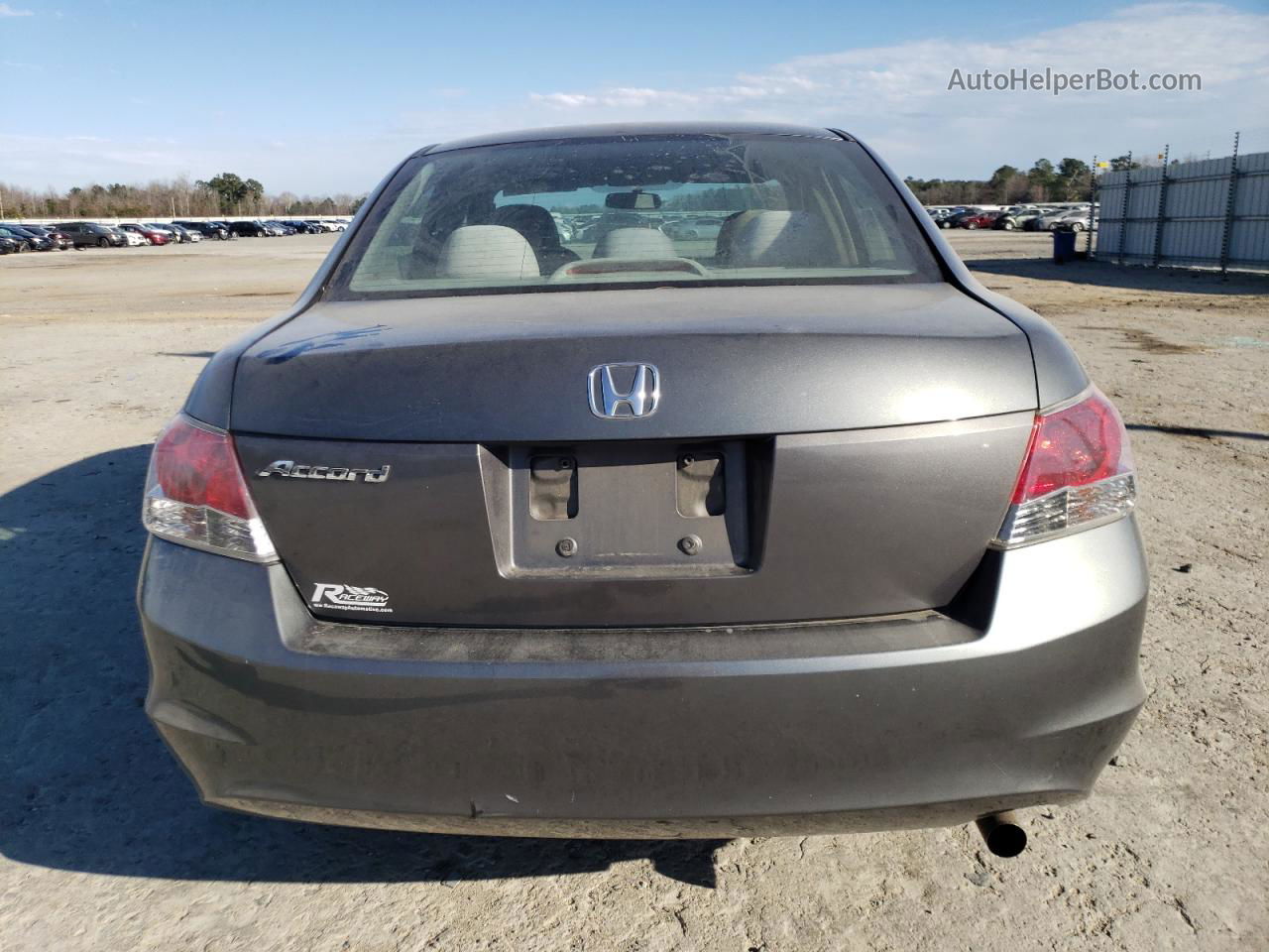 2008 Honda Accord Lx Серый vin: 1HGCP263X8A013142