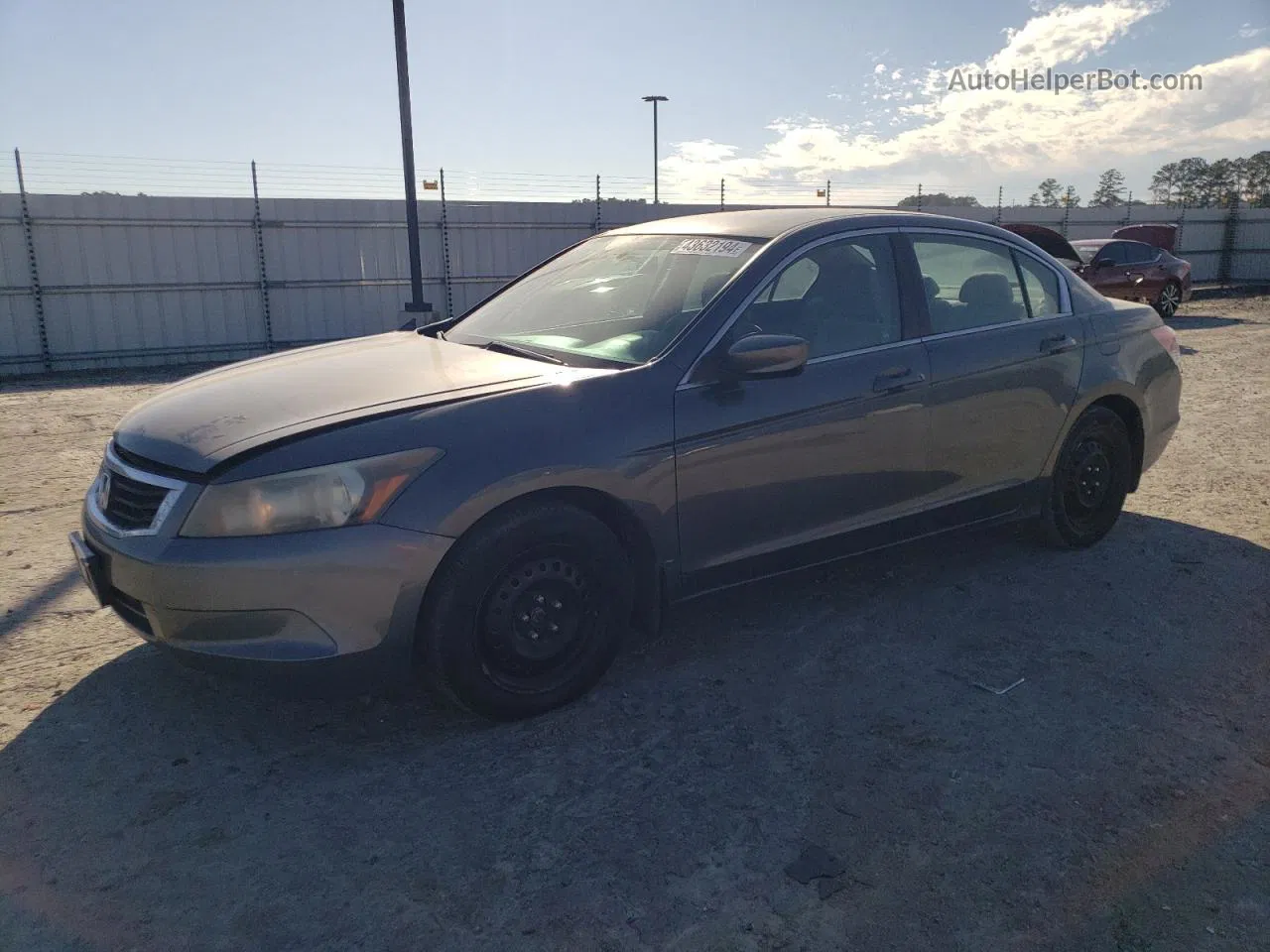 2008 Honda Accord Lx Серый vin: 1HGCP263X8A013142