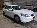 2008 Honda Accord Lx White vin: 1HGCP263X8A155524