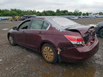 2009 Honda Accord Lx Maroon vin: 1HGCP263X9A019038