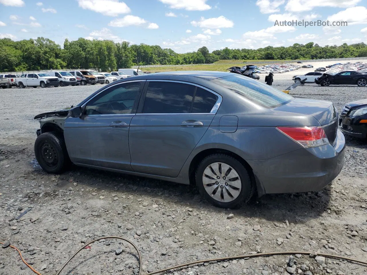 2009 Honda Accord Lx Gray vin: 1HGCP263X9A019069