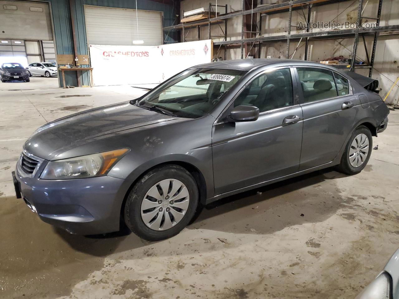 2009 Honda Accord Lx Gray vin: 1HGCP263X9A080969