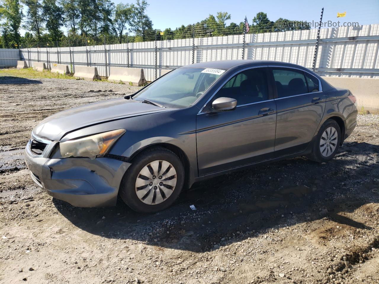 2009 Honda Accord Lx Silver vin: 1HGCP263X9A192753