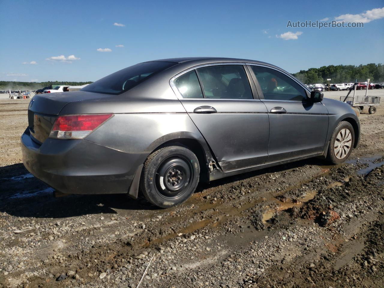 2009 Honda Accord Lx Silver vin: 1HGCP263X9A192753