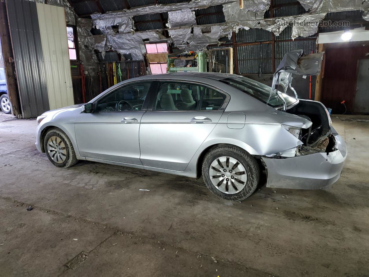 2009 Honda Accord Lx Silver vin: 1HGCP263X9A194700