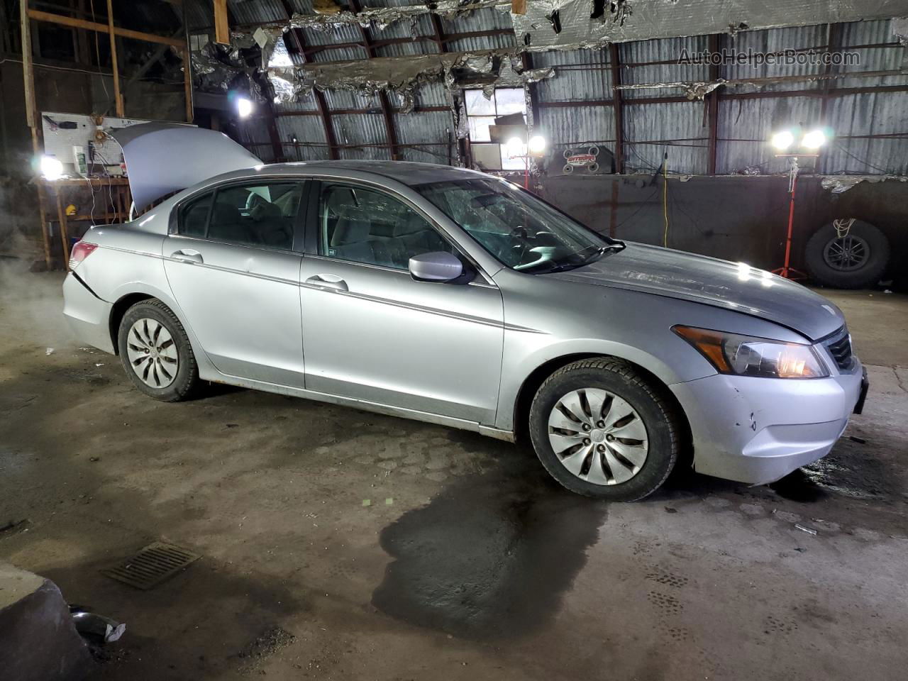 2009 Honda Accord Lx Silver vin: 1HGCP263X9A194700