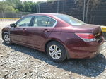 2008 Honda Accord Lxp Burgundy vin: 1HGCP26408A149806