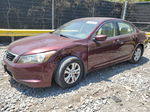 2008 Honda Accord Lxp Burgundy vin: 1HGCP26408A149806