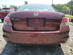 2008 Honda Accord Lxp Burgundy vin: 1HGCP26408A149806