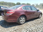 2008 Honda Accord Lxp Burgundy vin: 1HGCP26408A149806