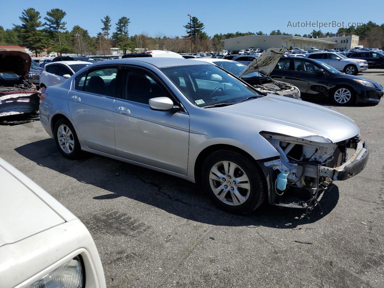 2009 Honda Accord Lxp Silver vin: 1HGCP26419A051191