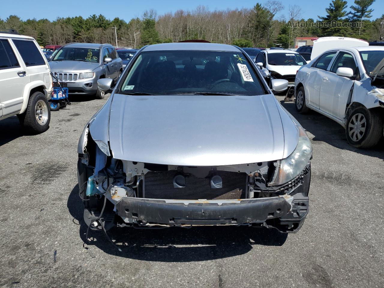 2009 Honda Accord Lxp Silver vin: 1HGCP26419A051191