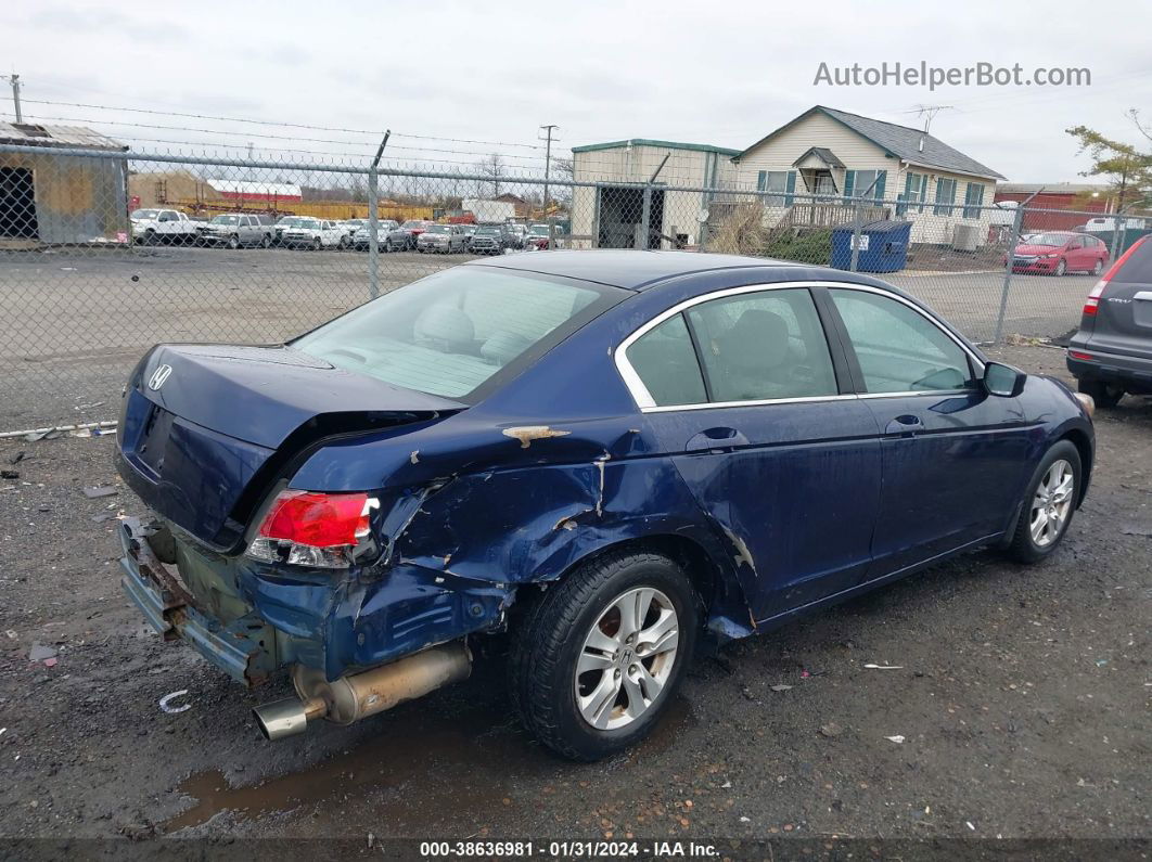 2009 Honda Accord 2.4 Lx-p Blue vin: 1HGCP26419A107517