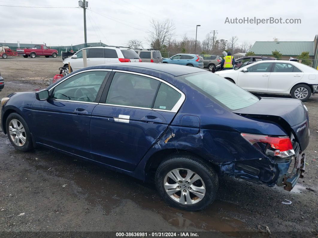 2009 Honda Accord 2.4 Lx-p Blue vin: 1HGCP26419A107517