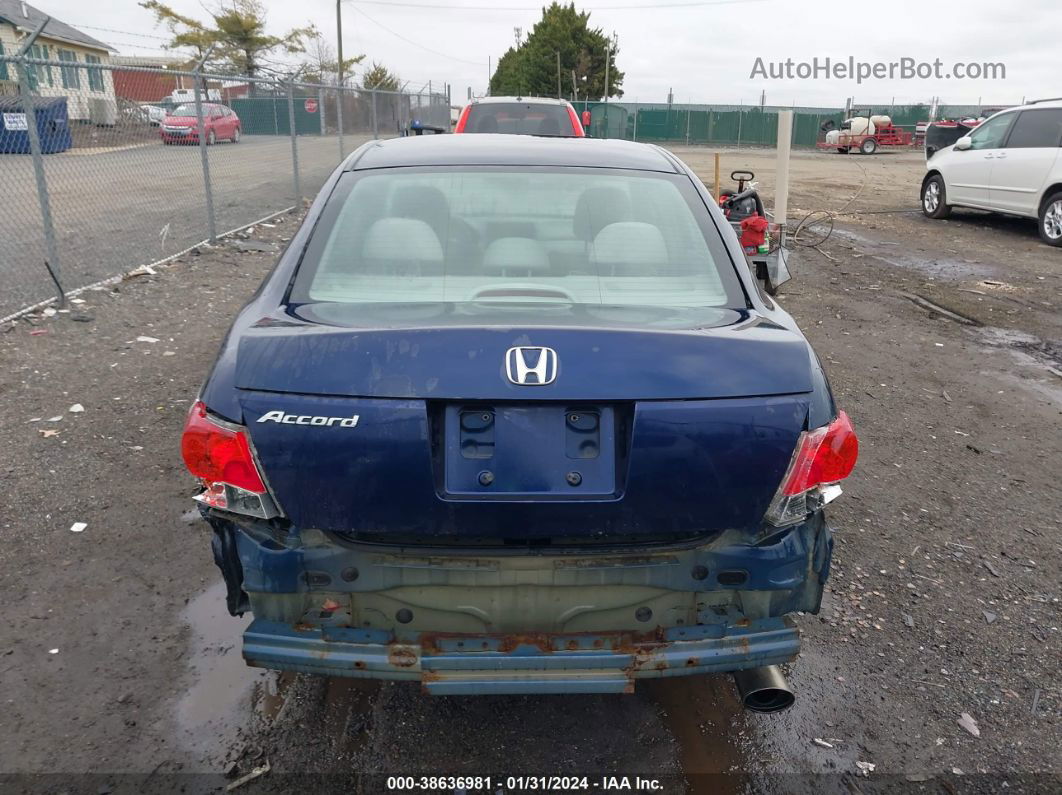 2009 Honda Accord 2.4 Lx-p Blue vin: 1HGCP26419A107517