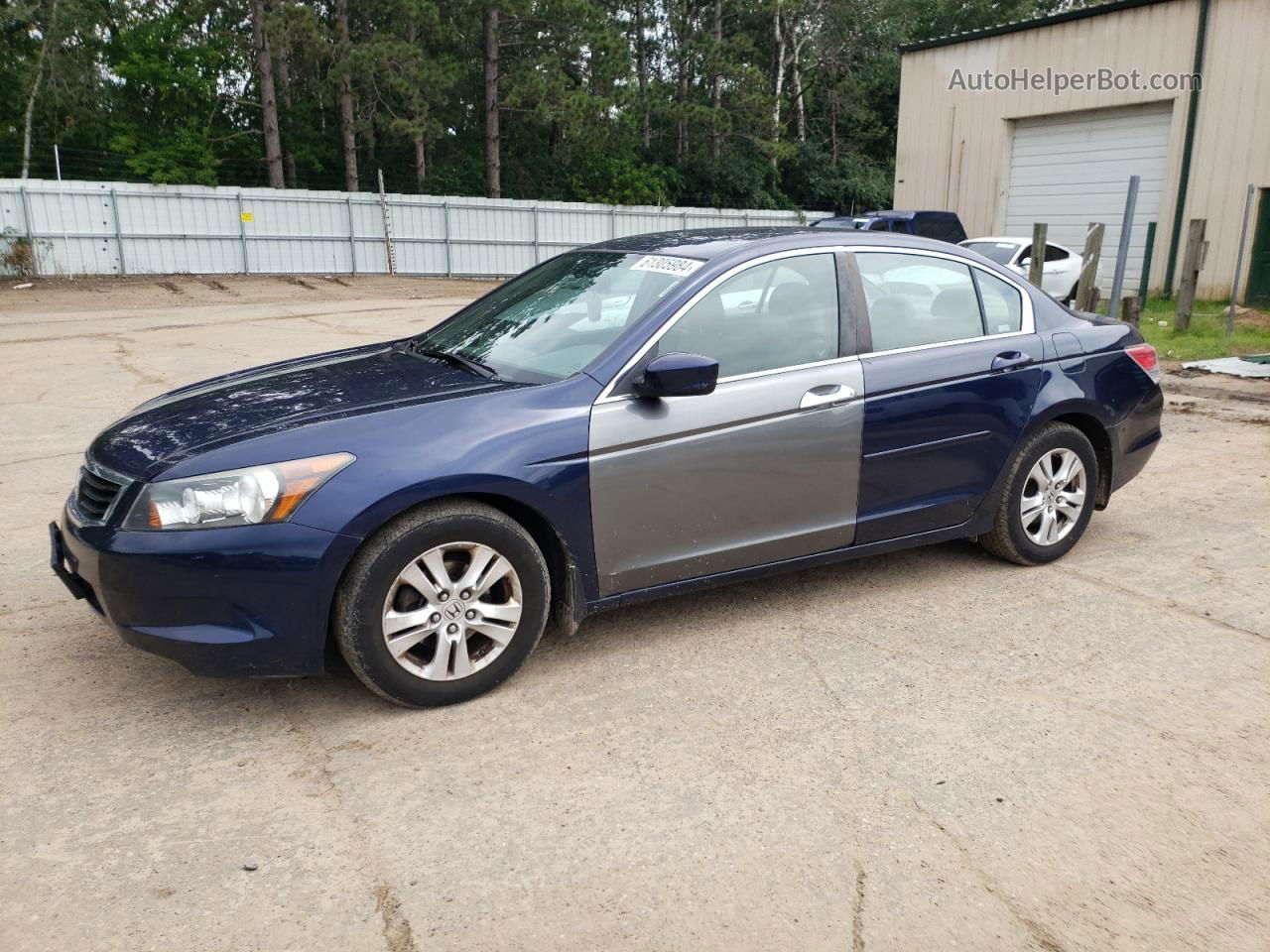 2008 Honda Accord Lxp Blue vin: 1HGCP26428A079984