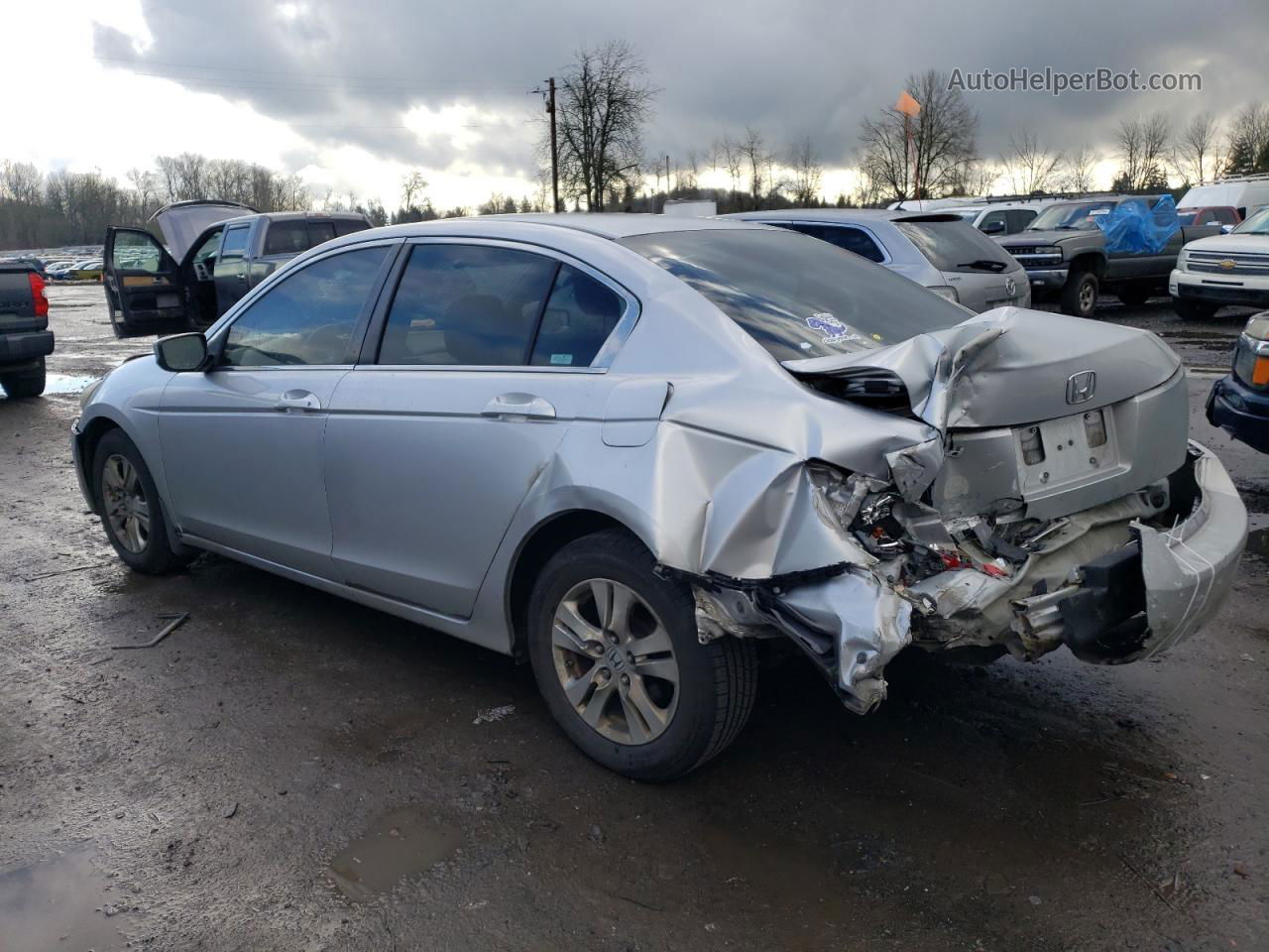 2009 Honda Accord Lxp Silver vin: 1HGCP26429A147363