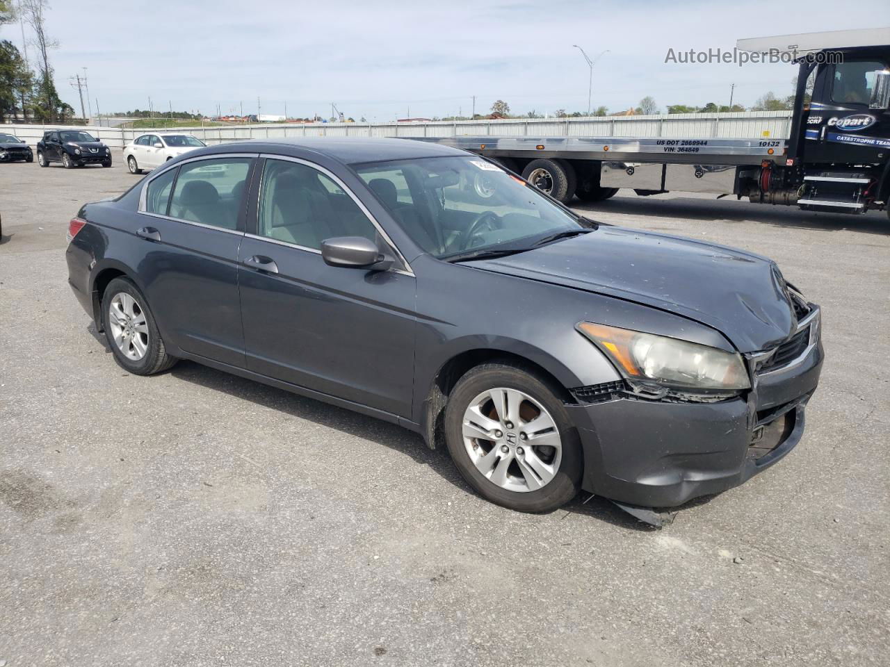 2009 Honda Accord Lxp Gray vin: 1HGCP26439A179383