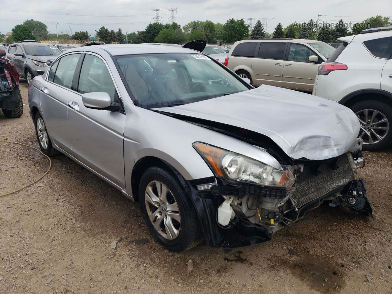 2008 Honda Accord Lxp Silver vin: 1HGCP26448A139151