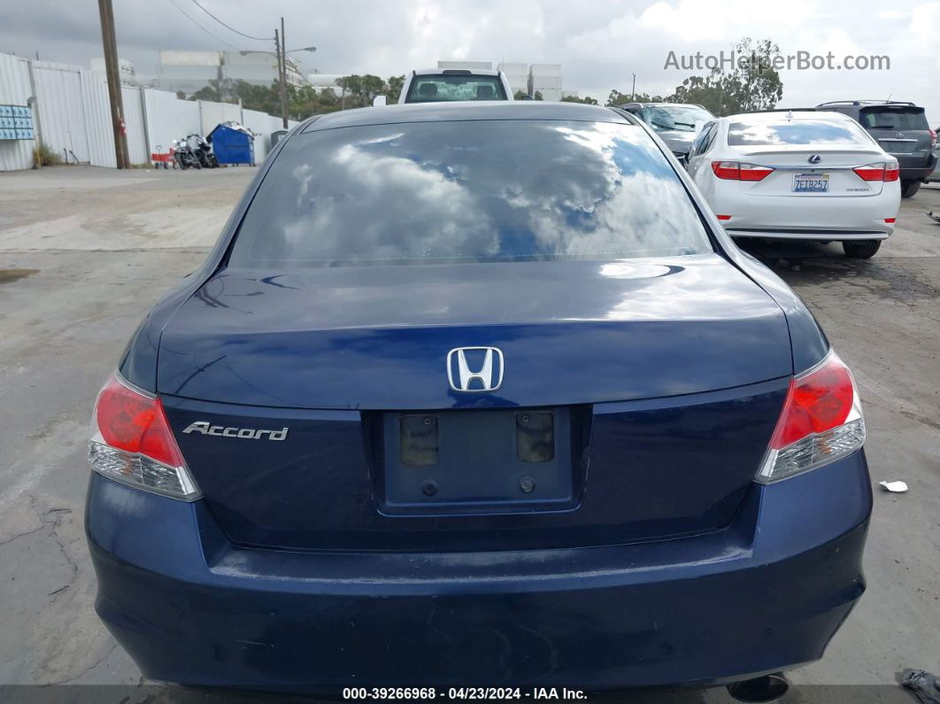 2009 Honda Accord 2.4 Lx-p Dark Blue vin: 1HGCP26449A190201