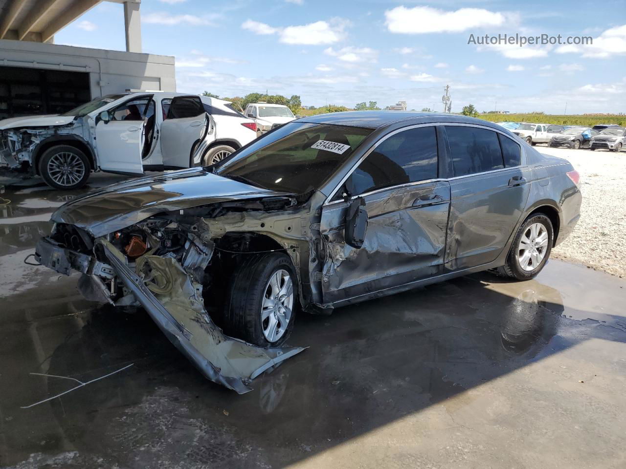 2009 Honda Accord Lxp Gray vin: 1HGCP26459A109500