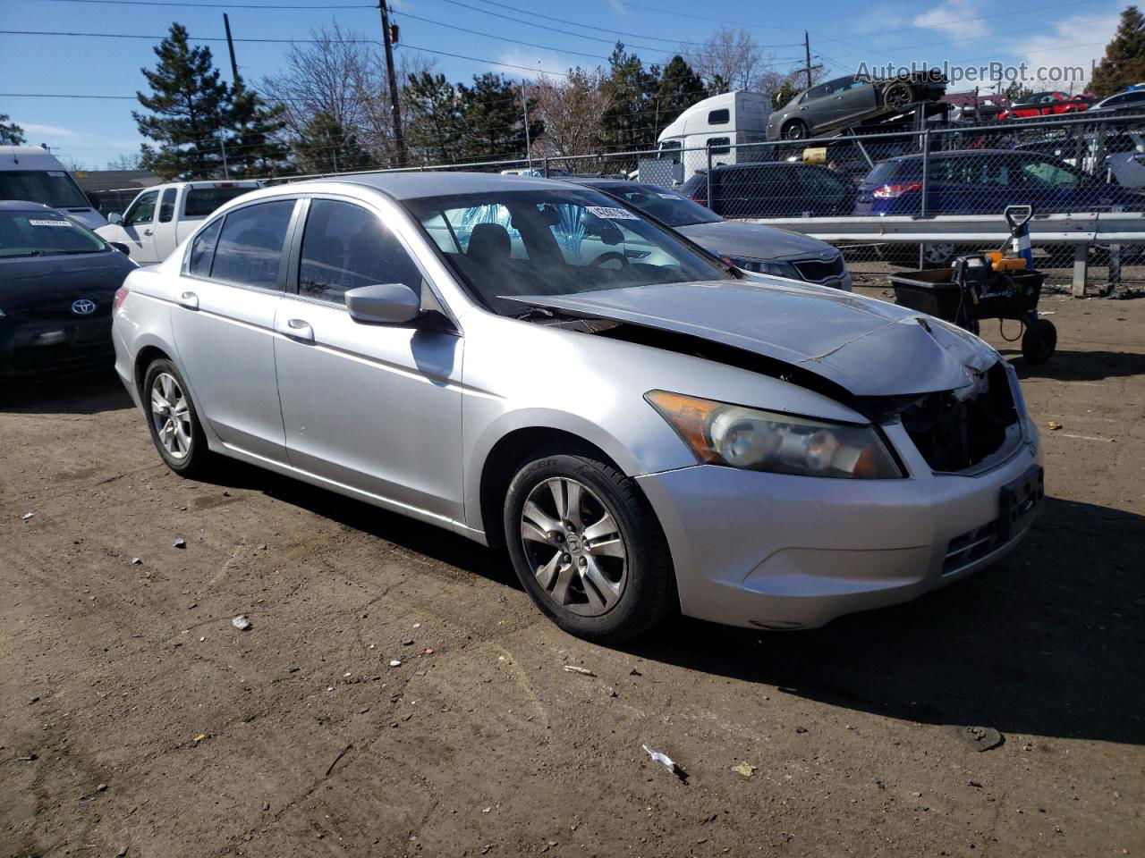 2009 Honda Accord Lxp Silver vin: 1HGCP26459A165047